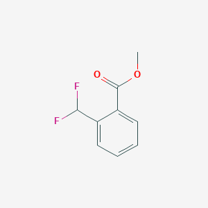 molecular formula C9H8F2O2 B1442279 甲基2-(二氟甲基)苯甲酸酯 CAS No. 1018678-48-2