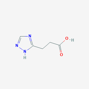 molecular formula C5H7N3O2 B1442300 3-(4H-1,2,4-triazol-3-yl)propanoic acid CAS No. 844439-07-2