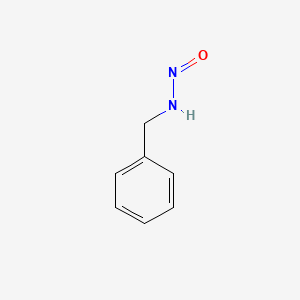 B14423037 Benzenemethanamine, N-nitroso- CAS No. 84375-85-9