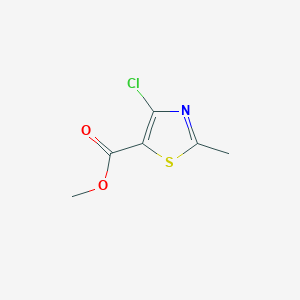 molecular formula C6H6ClNO2S B1442314 4-氯-2-甲基-1,3-噻唑-5-羧酸甲酯 CAS No. 1528230-81-0