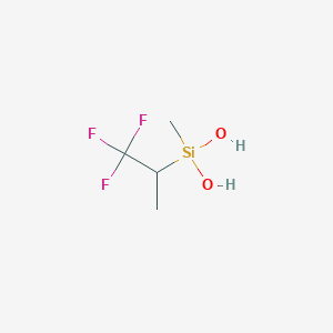 Methyl(1,1,1-trifluoropropan-2-yl)silanediol