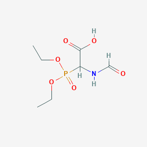 (Diethoxyphosphoryl)(formamido)acetic acid