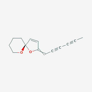 (5R)-2-(Hexa-2,4-diyn-1-ylidene)-1,6-dioxaspiro[4.5]dec-3-ene