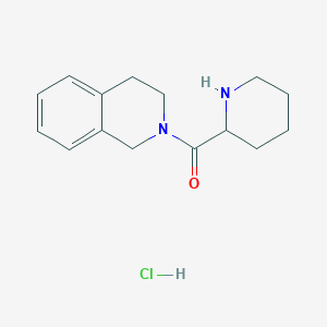 B1442356 3,4-Dihydro-2(1H)-isoquinolinyl(2-piperidinyl)-methanone hydrochloride CAS No. 1236254-94-6