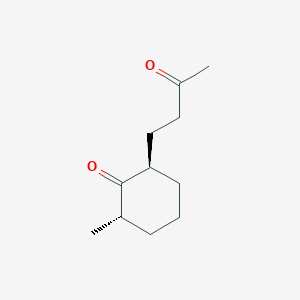 (2S,6R)-2-Methyl-6-(3-oxobutyl)cyclohexan-1-one