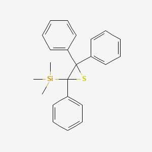 Trimethyl(2,3,3-triphenylthiiran-2-yl)silane