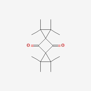 1,1,2,2,6,6,7,7-Octamethyldispiro[2.1.2~5~.1~3~]octane-4,8-dione