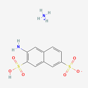 Ammonium hydrogen 3-aminonaphthalene-2,7-disulphonate