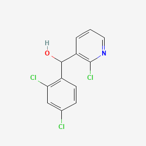 2-Chloro-alpha-(2,4-dichlorophenyl)-3-pyridinemethanol