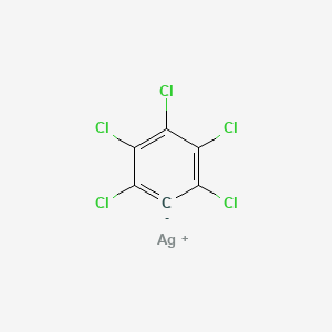 silver;1,2,3,4,5-pentachlorobenzene-6-ide