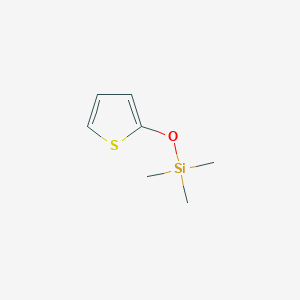 Trimethyl[(thiophen-2-yl)oxy]silane