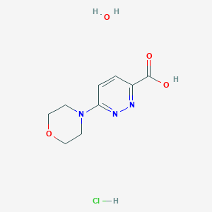 B1442377 6-Morpholin-4-ylpyridazine-3-carboxylic acid hydrochloride hydrate CAS No. 1192758-40-9