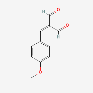 molecular formula C11H10O3 B14423841 [(4-Methoxyphenyl)methylidene]propanedial CAS No. 82700-50-3