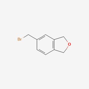 molecular formula C9H9BrO B1442403 5-(溴甲基)-1,3-二氢-2-苯并呋喃 CAS No. 188111-48-0