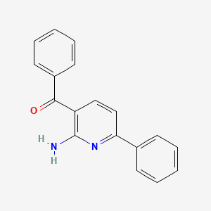 (2-Amino-6-phenylpyridin-3-yl)(phenyl)methanone