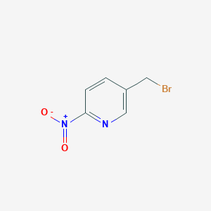 molecular formula C6H5BrN2O2 B1442420 5-(溴甲基)-2-硝基吡啶 CAS No. 448968-52-3