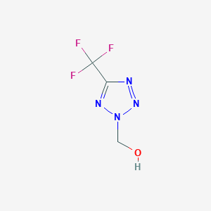 [5-(Trifluoromethyl)-2H-tetrazol-2-yl]methanol