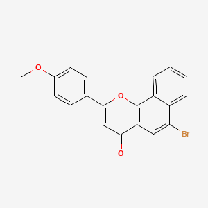 6-Bromo-2-(4-methoxyphenyl)-4H-naphtho[1,2-b]pyran-4-one