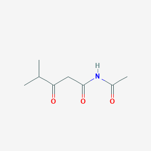 N-Acetyl-4-methyl-3-oxopentanamide