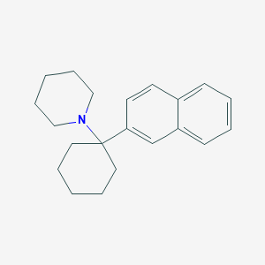 Piperidine, 1-[1-(2-naphthalenyl)cyclohexyl]-