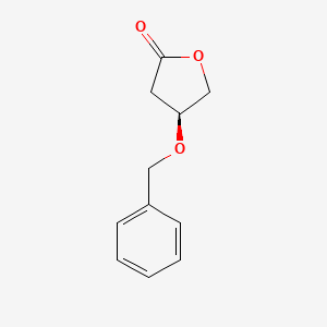 2(3H)-Furanone, dihydro-4-(phenylmethoxy)-, (4S)-