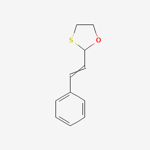 2-(2-Phenylethenyl)-1,3-oxathiolane