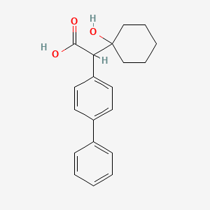 (-)-alpha-(1-Hydroxycyclohexyl)-(1,1'-biphenyl)-4-acetic acid