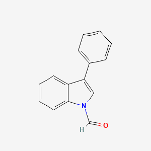 3-Phenyl-1H-indole-1-carbaldehyde