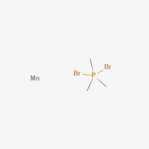 Dibromo(trimethyl)-lambda5-phosphane;manganese