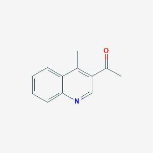 1-(4-Methylquinolin-3-YL)ethanone