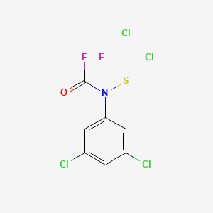 {[Dichloro(fluoro)methyl]sulfanyl}(3,5-dichlorophenyl)carbamyl fluoride