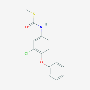 S-Methyl (3-chloro-4-phenoxyphenyl)carbamothioate