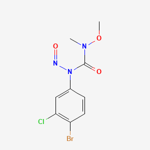 1-(4-Bromo-3-chlorophenyl)-3-methoxy-3-methyl-1-nitrosourea