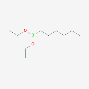 Boronic acid, hexyl-, diethyl ester