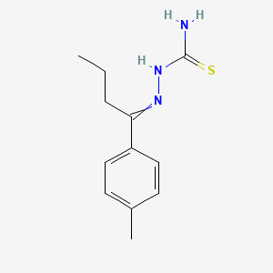 2-[1-(4-Methylphenyl)butylidene]hydrazine-1-carbothioamide