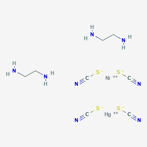 Bis(ethylenediamine)(mercurictetrathiocyanato)nickel