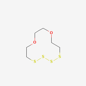 1,10-Dioxa-4,5,6,7-tetrathiacyclododecane