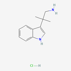 B1442479 2-(1H-indol-3-yl)-2-methylpropan-1-amine hydrochloride CAS No. 942148-13-2