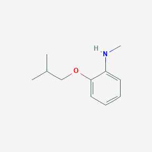 molecular formula C11H17NO B1442486 (2-异丁氧基苯基)-甲胺 CAS No. 124769-89-7