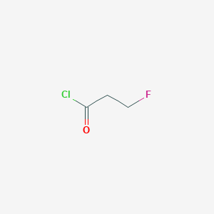 molecular formula C3H4ClFO B1442489 3-Fluoropropanoyl chloride CAS No. 503-62-8