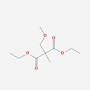 molecular formula C10H18O5 B1442507 1,3-二乙基 2-(甲氧基甲基)-2-甲基丙二酸二酯 CAS No. 21398-92-5