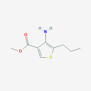 Methyl 4-amino-5-propylthiophene-3-carboxylate