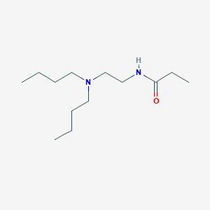 N-[2-(Dibutylamino)ethyl]propanamide