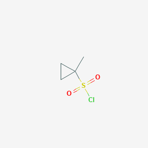 molecular formula C4H7ClO2S B1442520 1-甲基环丙烷-1-磺酰氯 CAS No. 923032-55-7