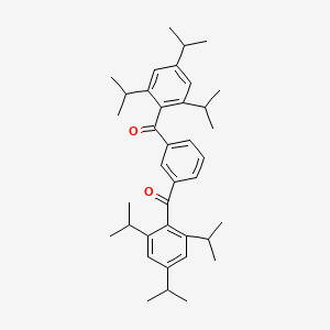 (1,3-Phenylene)bis{[2,4,6-tri(propan-2-yl)phenyl]methanone}