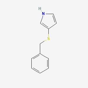 3-(Benzylsulfanyl)-1H-pyrrole