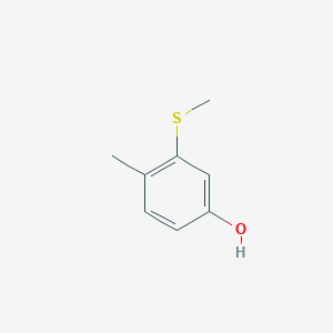 4-Methyl-3-(methylsulfanyl)phenol