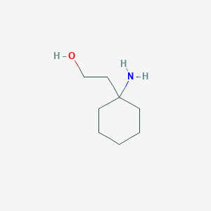molecular formula C8H17NO B1442525 2-(1-Aminocyclohexyl)ethan-1-ol CAS No. 24682-53-9