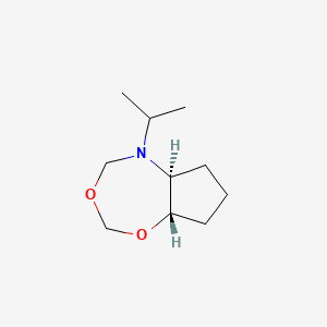 (5aS,8aS)-5-propan-2-yl-4,5a,6,7,8,8a-hexahydrocyclopenta[f][1,3,5]dioxazepine