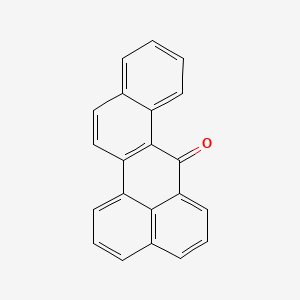 molecular formula C21H12O B14425281 7H-Dibenz(DE,J)anthracen-7-one CAS No. 80440-44-4